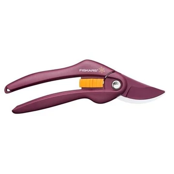 Metszõolló Fiskars Inspiration mélybordó P26 