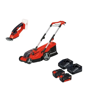 Akkumulátoros fûnyíró szett Einhell GE-CM 36/37 Li set (2x3,0 Ah)