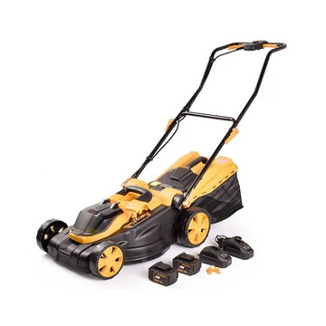 Akkumulátoros fûnyíró 20V Riwall RALM 3820 SET, szénkefe nélküli motorral