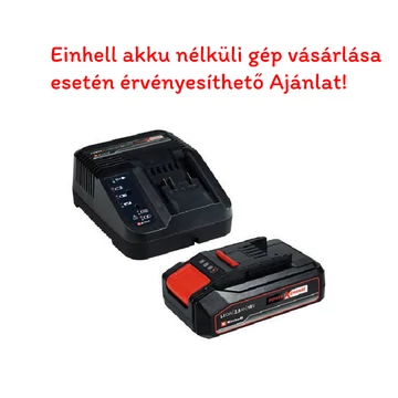 Akkumulátor Einhell 18V 2,5Ah PXC Starter Kit Kezdõcsomag Akció