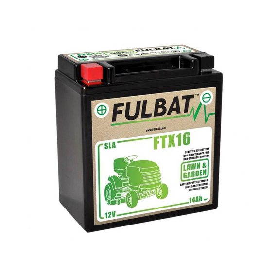 Akkumulátor Fulbat zselés, ftx16, 12v, 14ah , +- polaritású