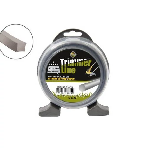 Damil szögletes Trimmer Line ALULON 2,4mm*40m